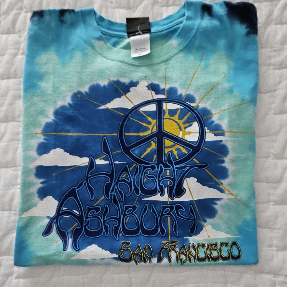 Haight-Ashbury San Francisco  Tie Dye T-Shirt Mens XXL